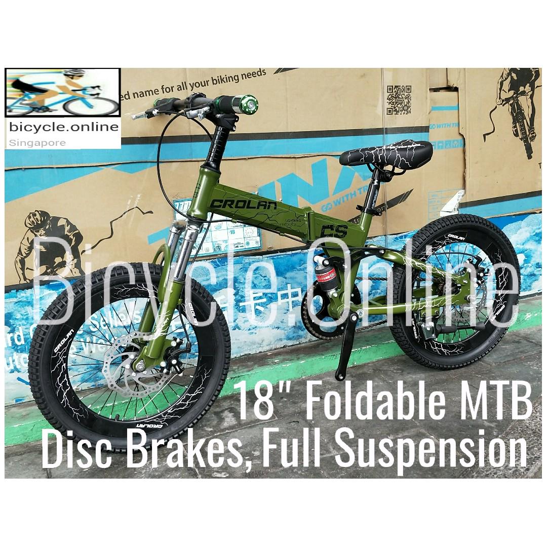 mountain bikes with disc brakes full suspension