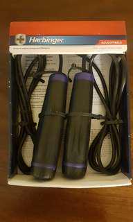 Jump Rope -Harbinger Weighted 2 lbs Adjustable 9 ft