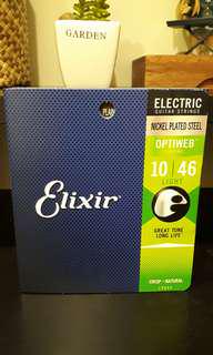 Elixir Optiweb 10-46 (Nickle Plated Steel)