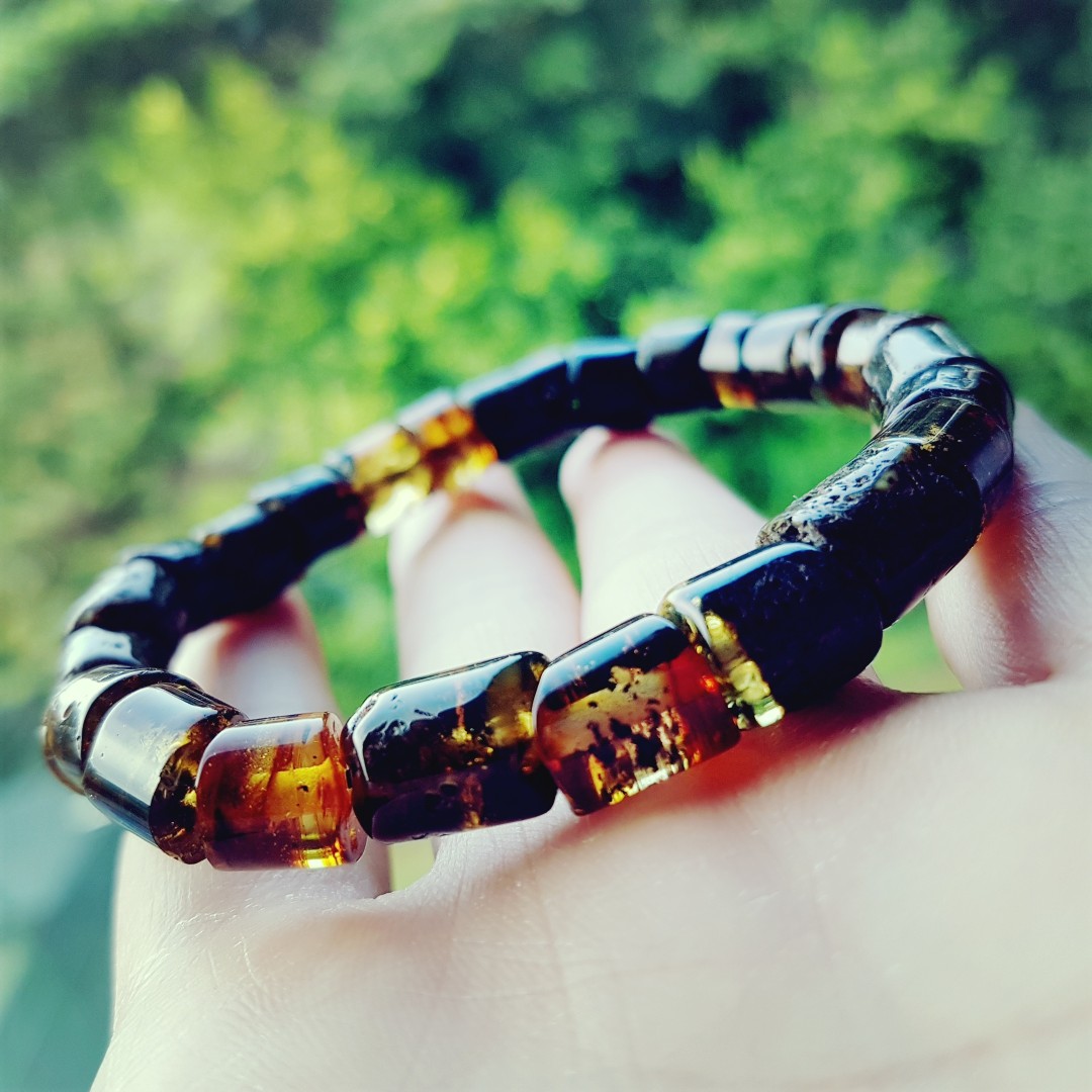Men's sales amber bracelet
