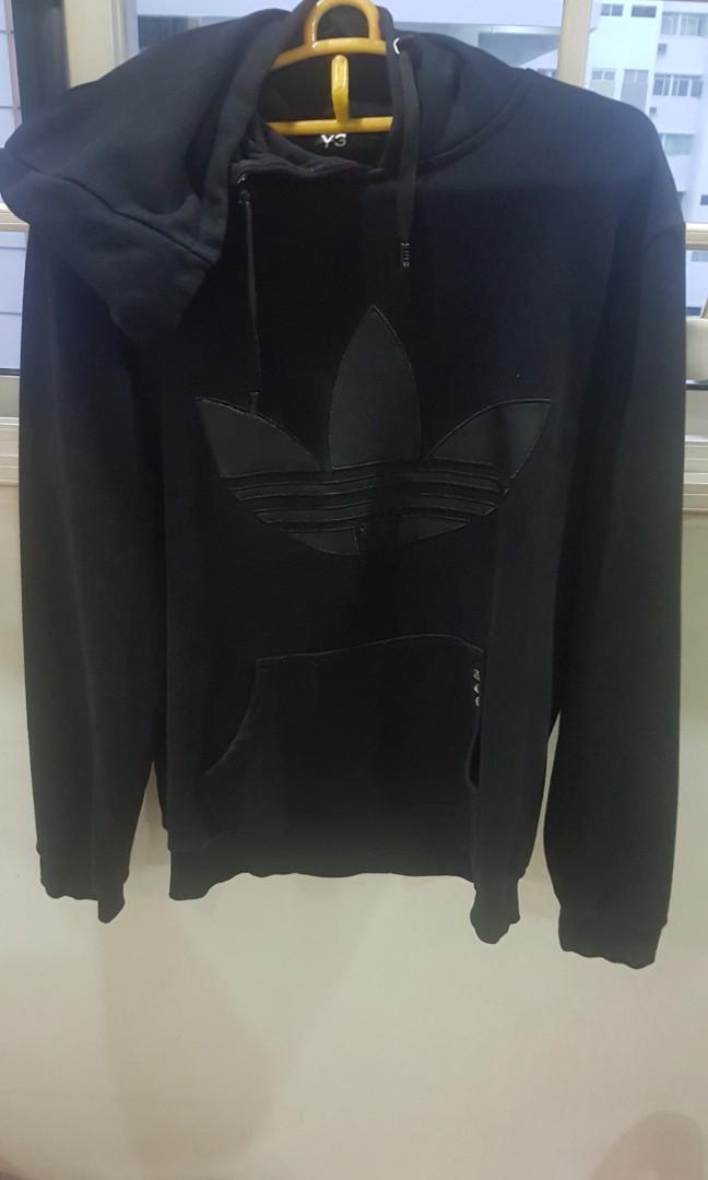 black y3 hoodie