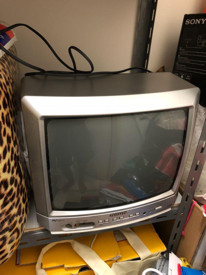 Aiwa TV 14 inch Analogue, TV & Home Appliances, TV & Entertainment, TV ...