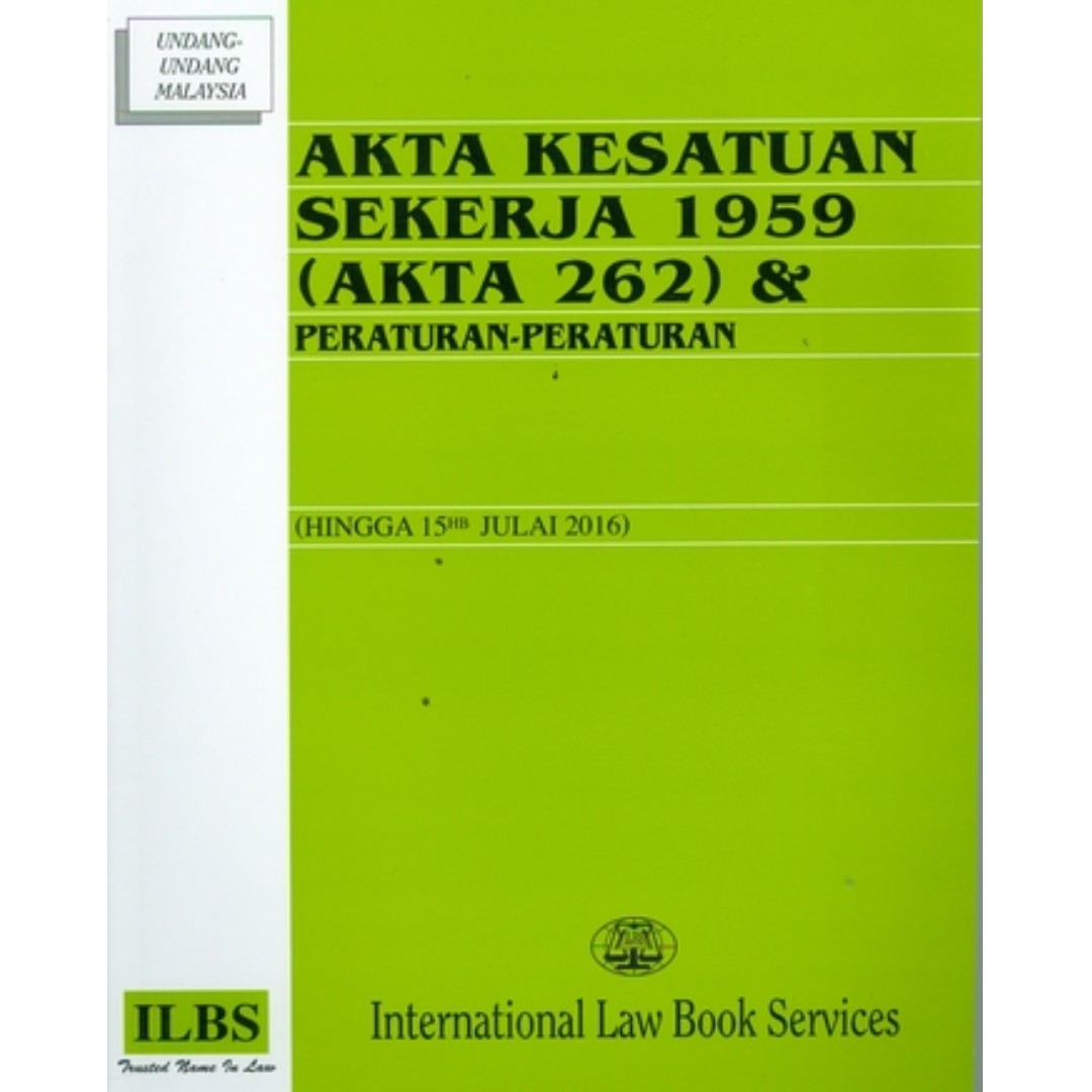 Akta Kesatuan Sekerja 1959 Pdf