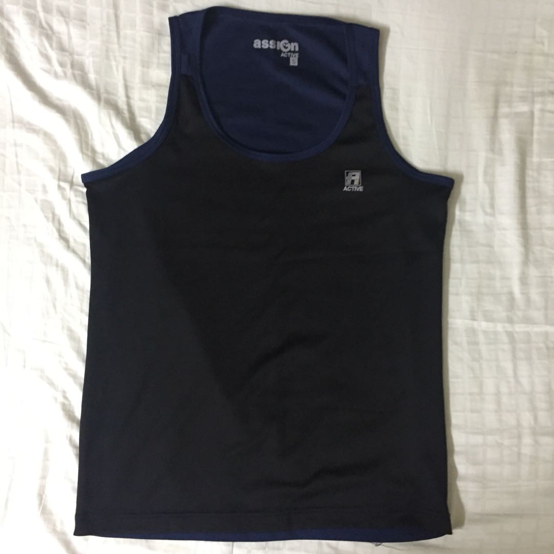 Assign Drifit Men S Sports Singlet S Sports Athletic Sports Clothing On Carousell