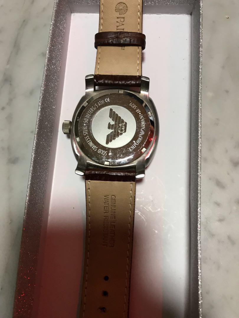 Genuine armani watch discount