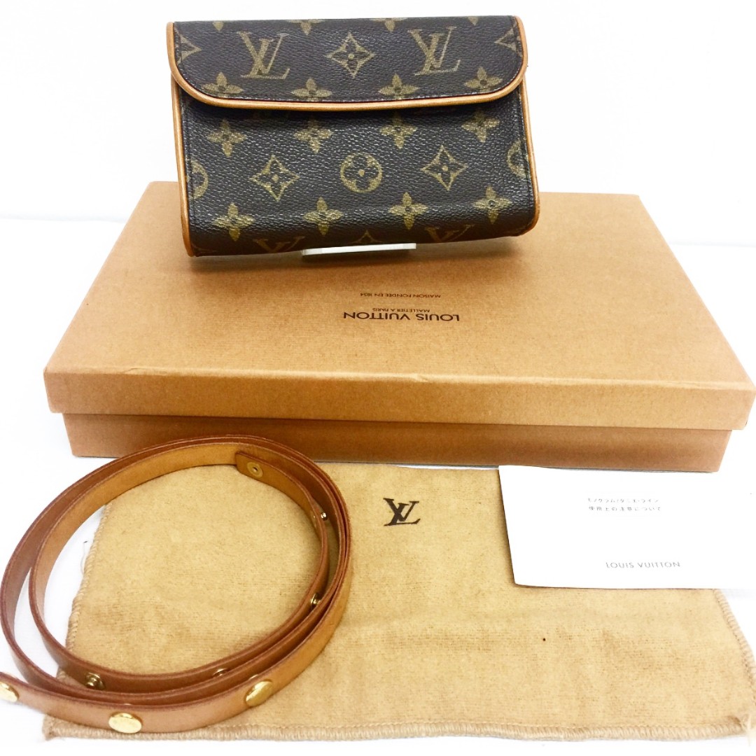 AUTHENTIC LV LOUIS VUITTON Florentine Pochette Waist Bag with Belt ,  Luxury, Bags & Wallets on Carousell