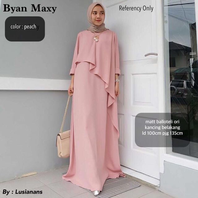 Baju Panjang muslimah, Women's Fashion, Muslimah Fashion, Baju Kurung