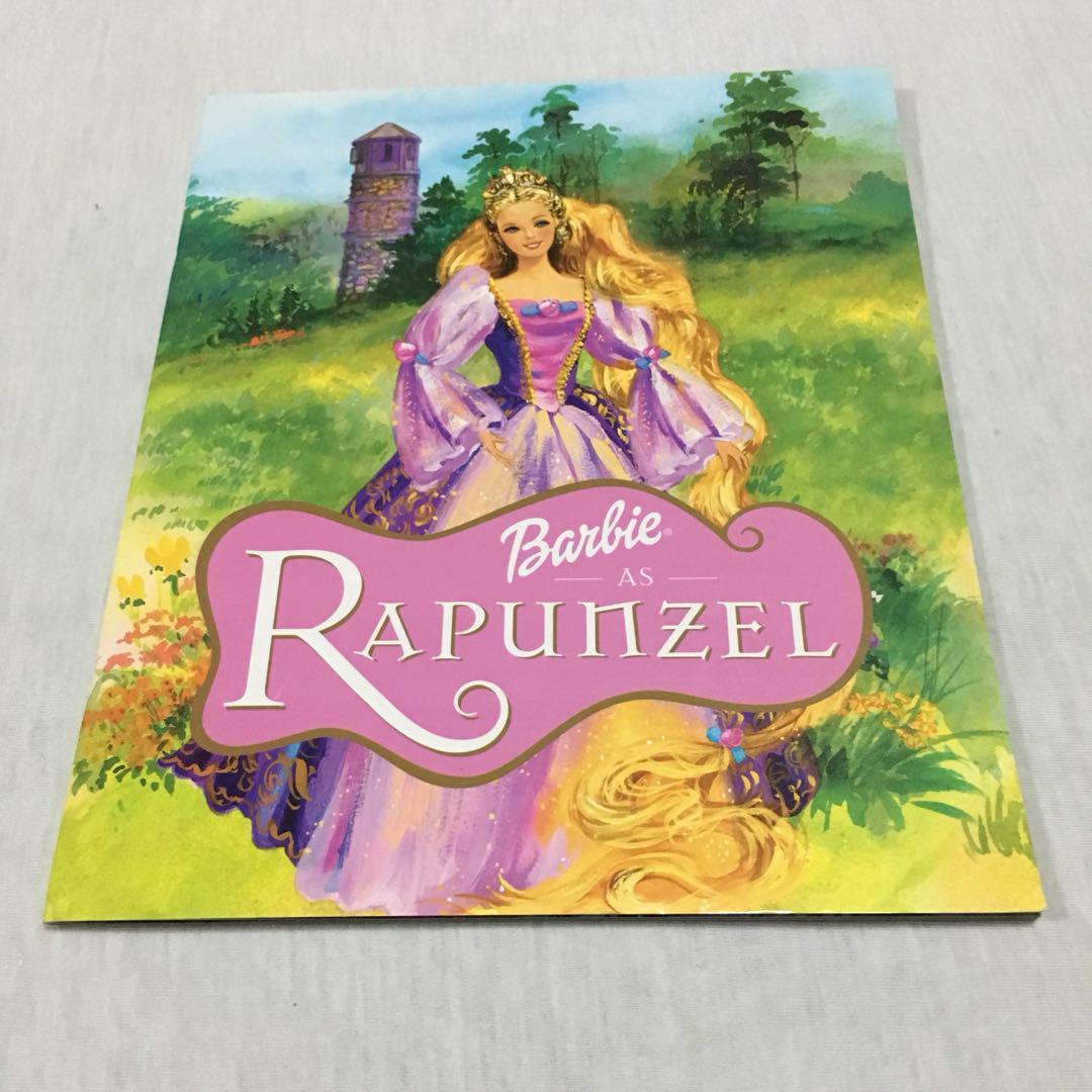 Barbie as sale rapunzel book