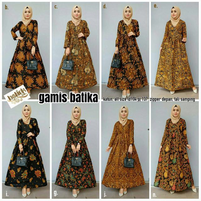 Batik long 2025 dress modern