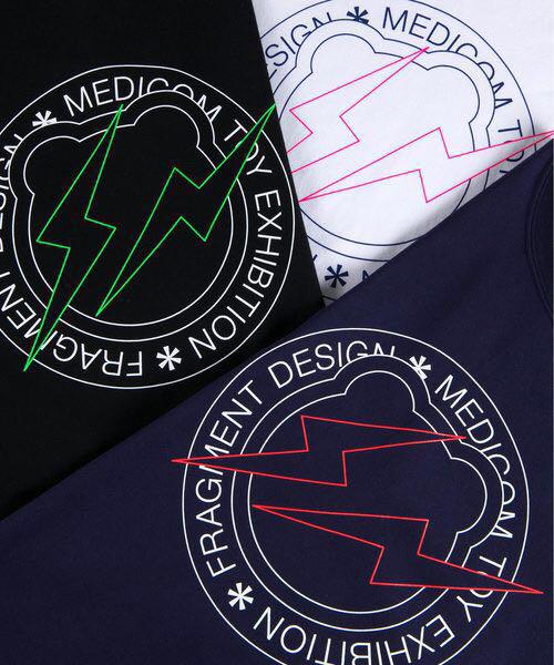 Medicom x Fragment Design Men Circle Logo Be@rtee Tee (black)