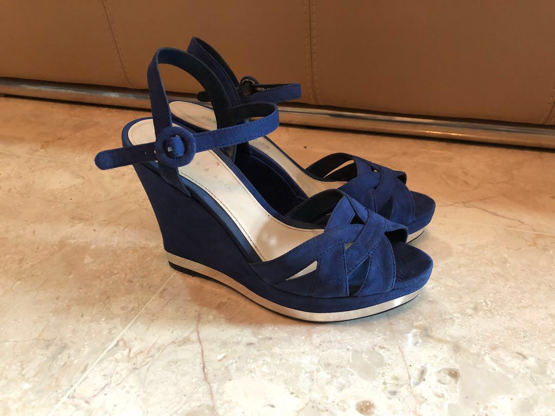 cheap silver wedges