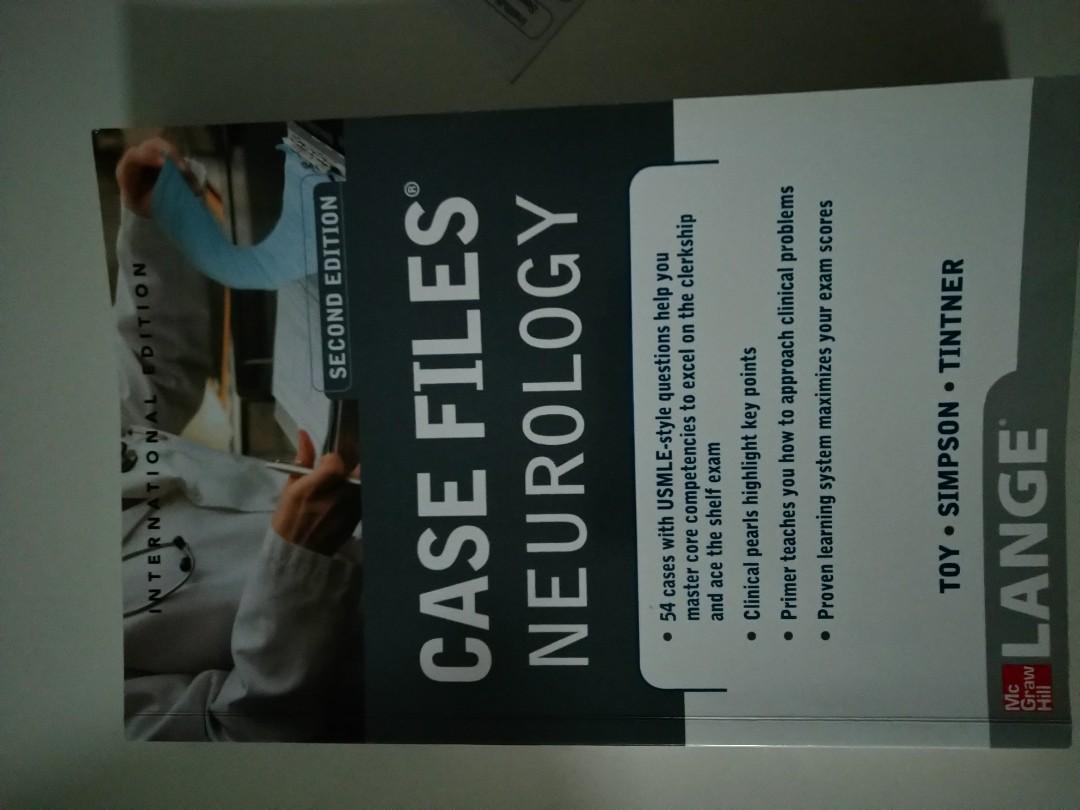 Case Files Neurology Books Stationery Textbooks Professional