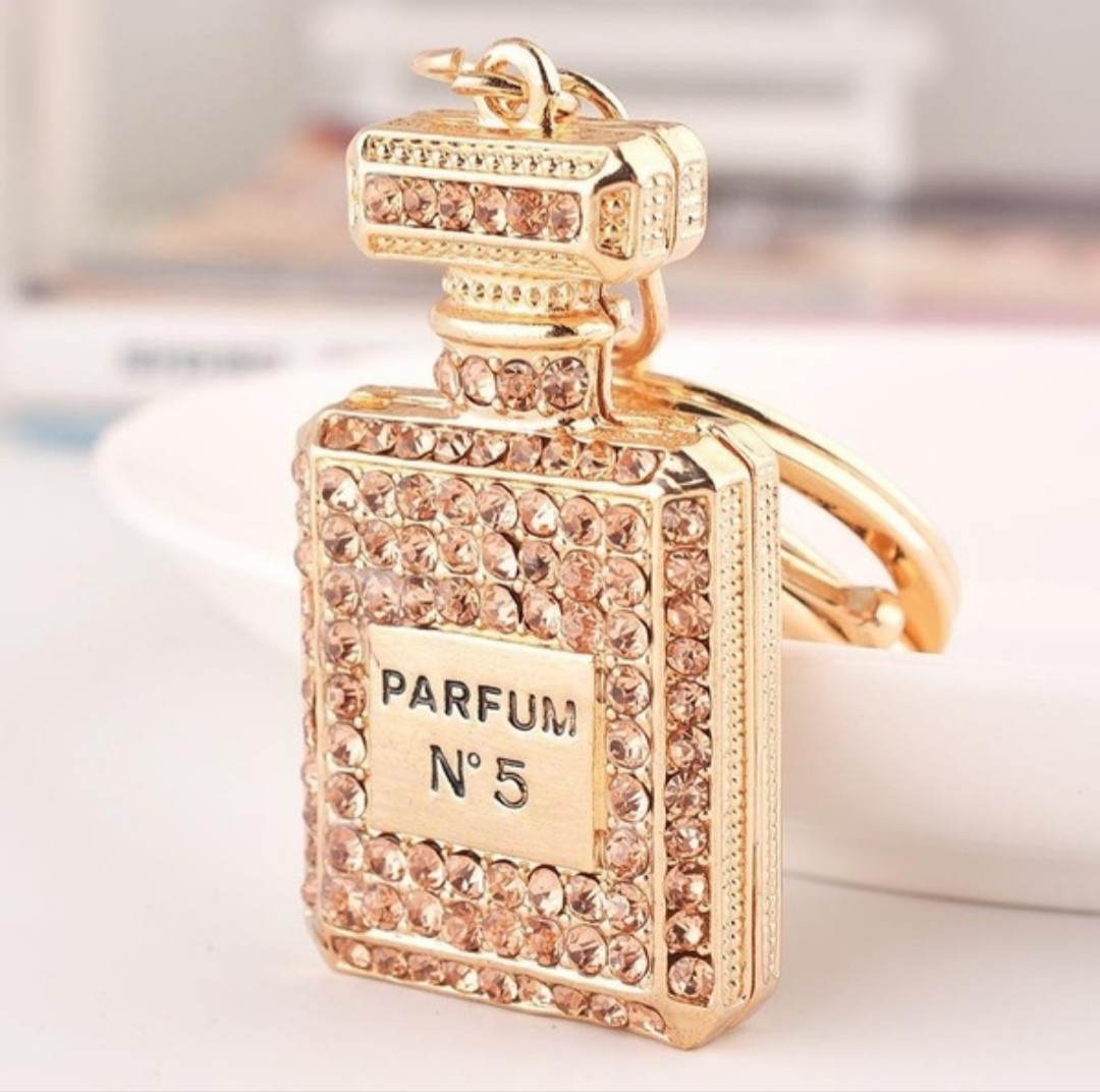 Chanel Perfume Keychain Womens Fashion Jewellery Others On Carousell