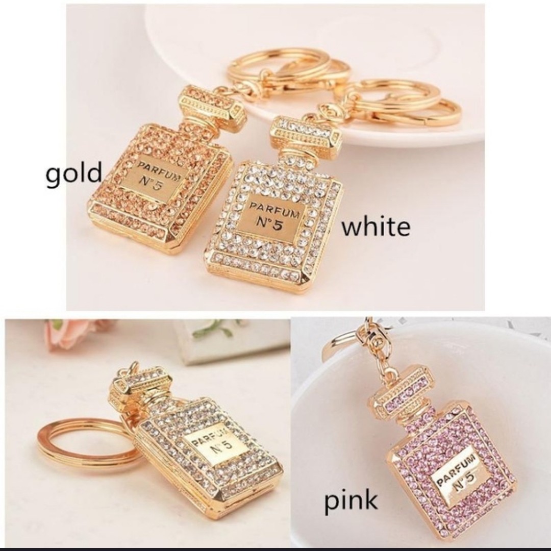 Chanel Perfume Keychain Womens Fashion Jewellery Others On Carousell