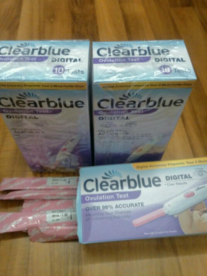 Clear Blue Ovulation Kit 6 Tests And Test Holder Health Beauty