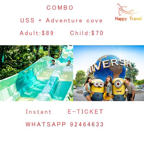 COMBO USS+Adventure Cove, Tickets & Vouchers, Local Attractions