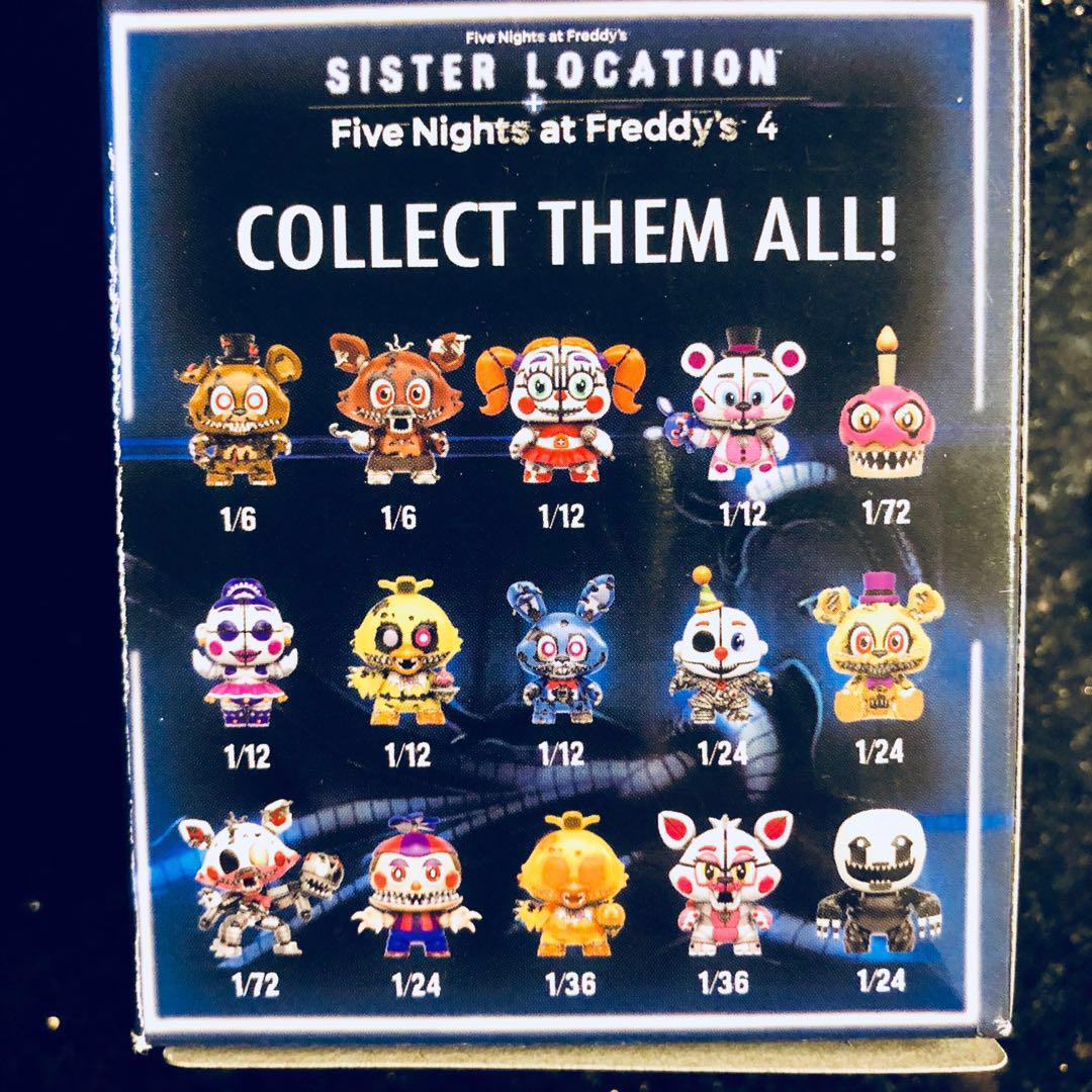 Fnaf sister location mystery minis sale