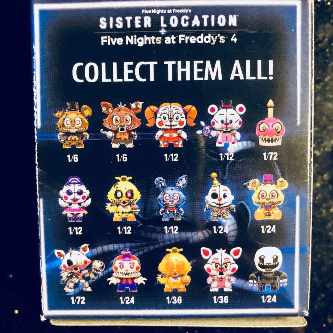 5 nights at freddy's mystery minis