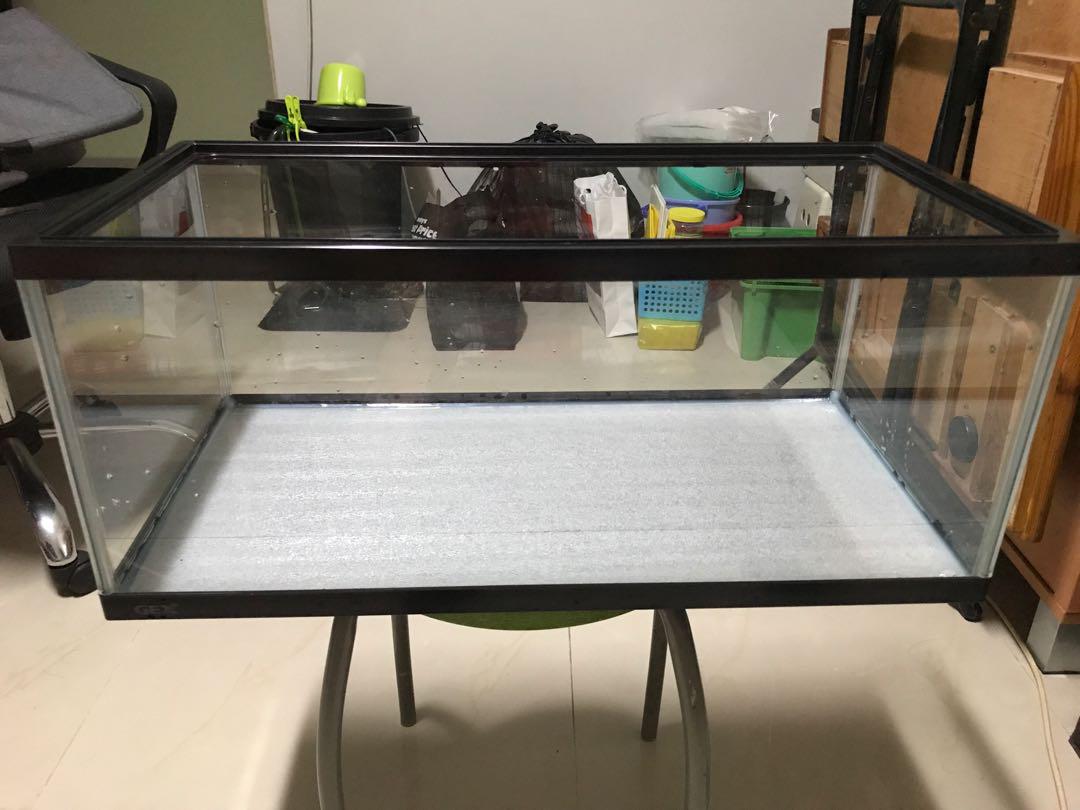Gex 2ft Low Profile Tank Pet Supplies For Fish Fish Tanks On Carousell