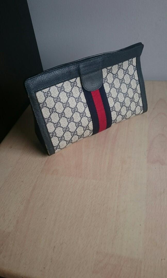 vintage gucci makeup bag
