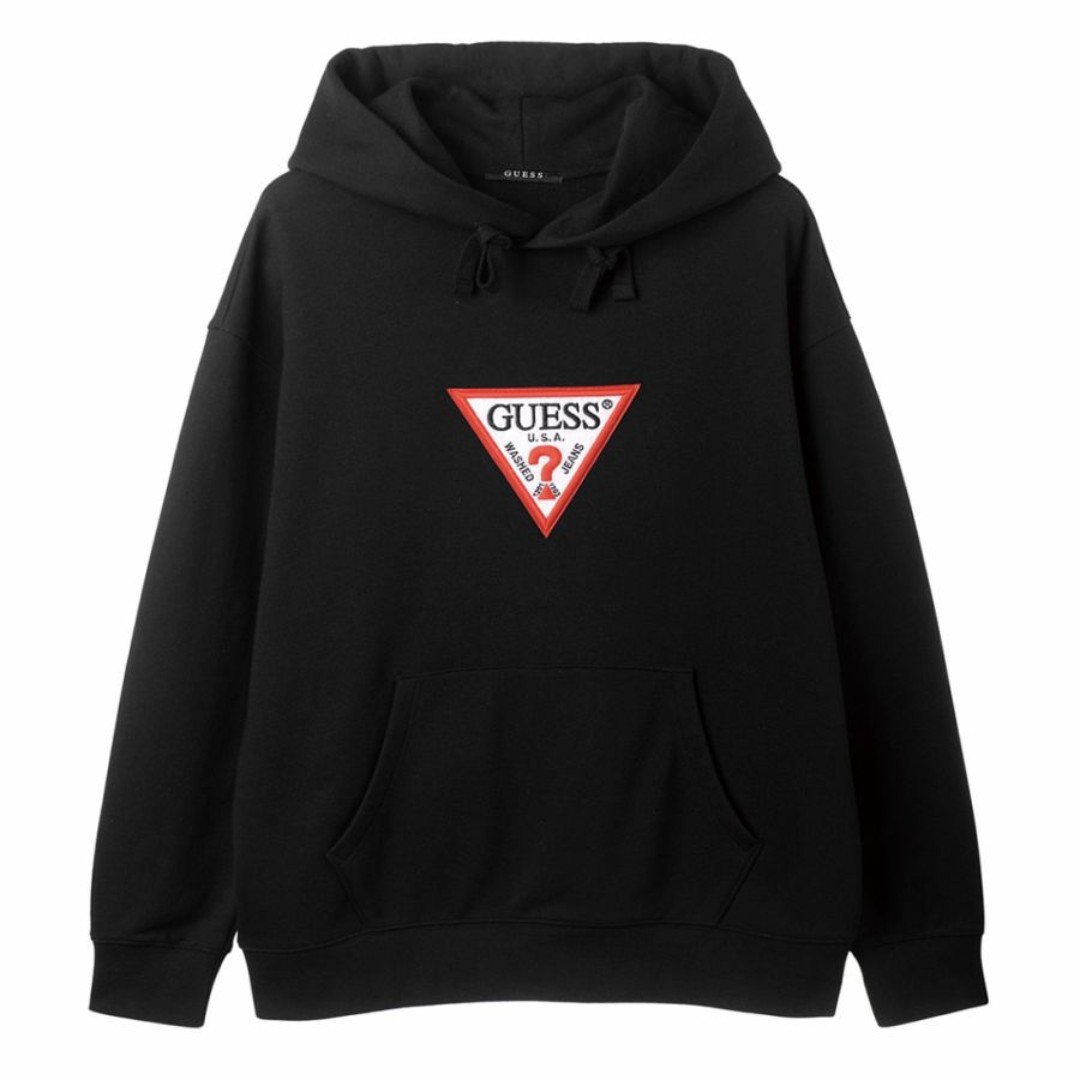 guess hoodie black