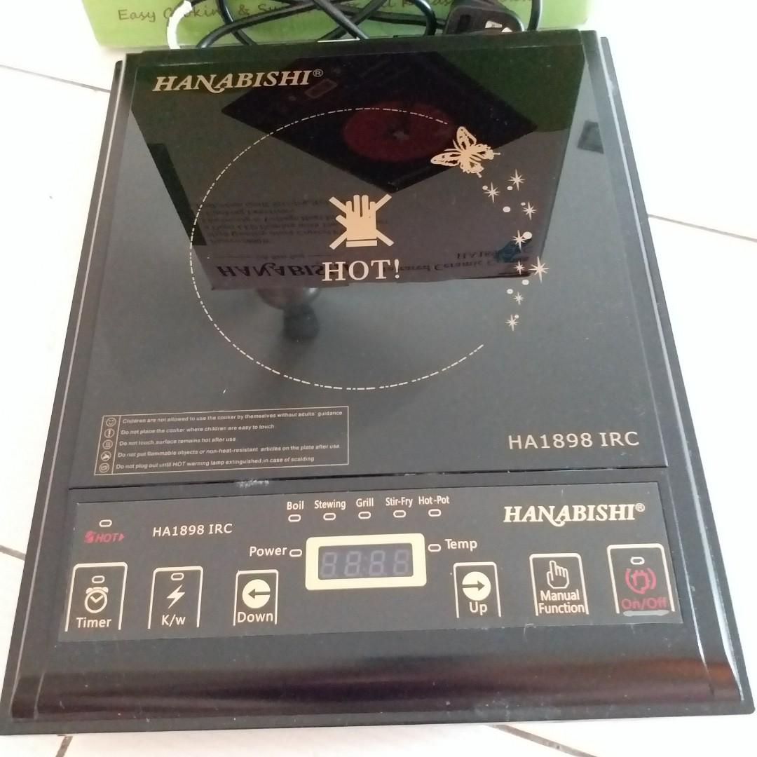 Hanabishi infrared on sale ceramic cooker