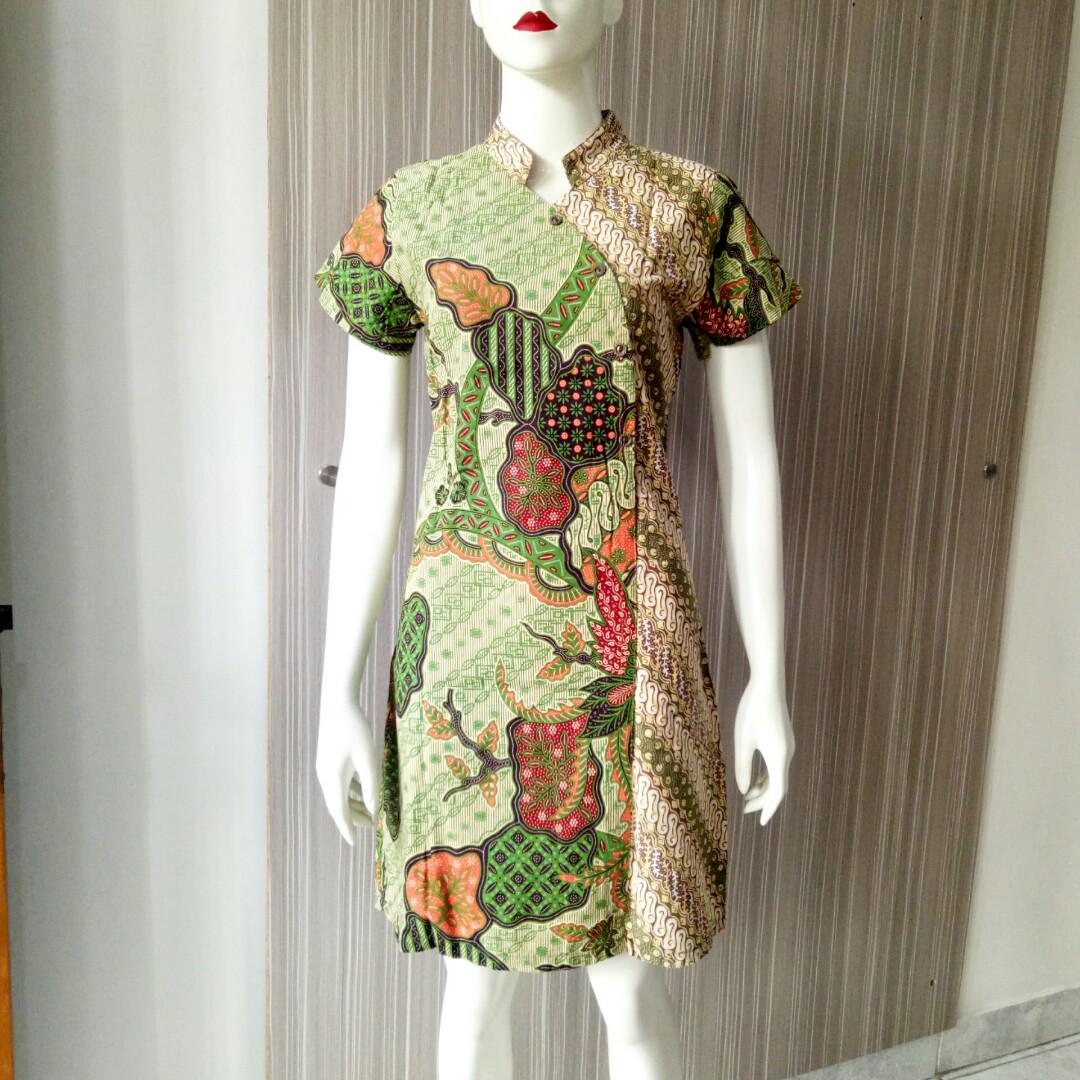 Heritage Cheongsam Dress Dress Batik Cheongsam Fesyen Wanita Pakaian Wanita di Carousell