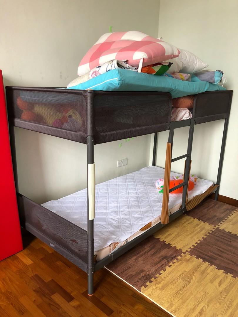 IKEA TUFFING Bunk Bed, Furniture & Home Living, Furniture, Bed Frames