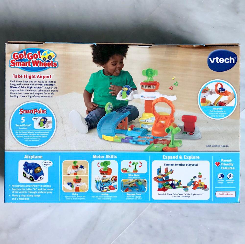 In Stock VTech Go Go Smart Wheels Take Flight Airport Brand