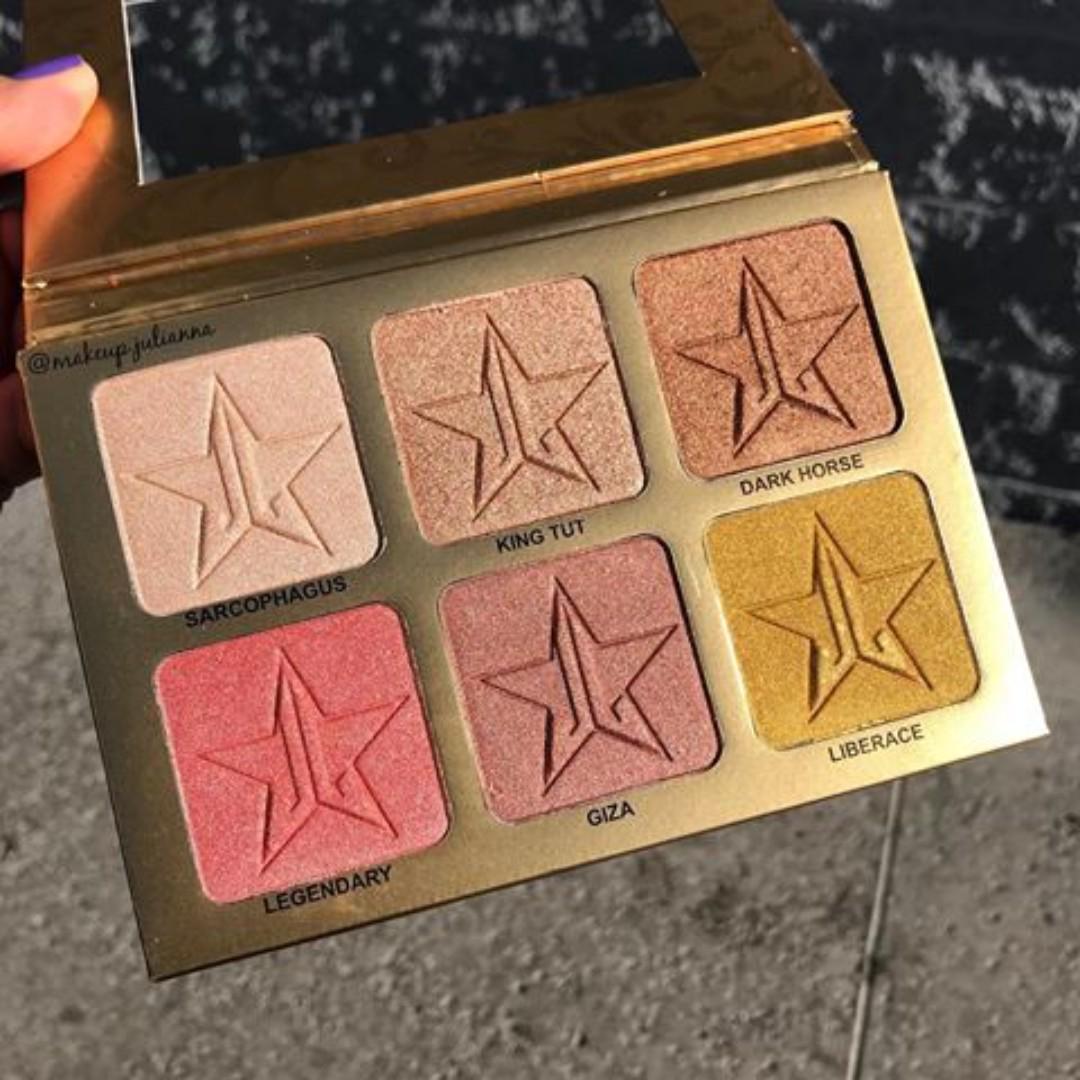 Jeffree Star 24k Pro Highlight Palette Health Beauty Makeup On Carousell