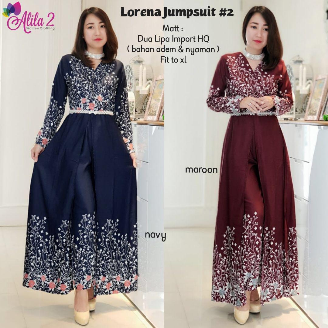 jumpsuit dress muslimah