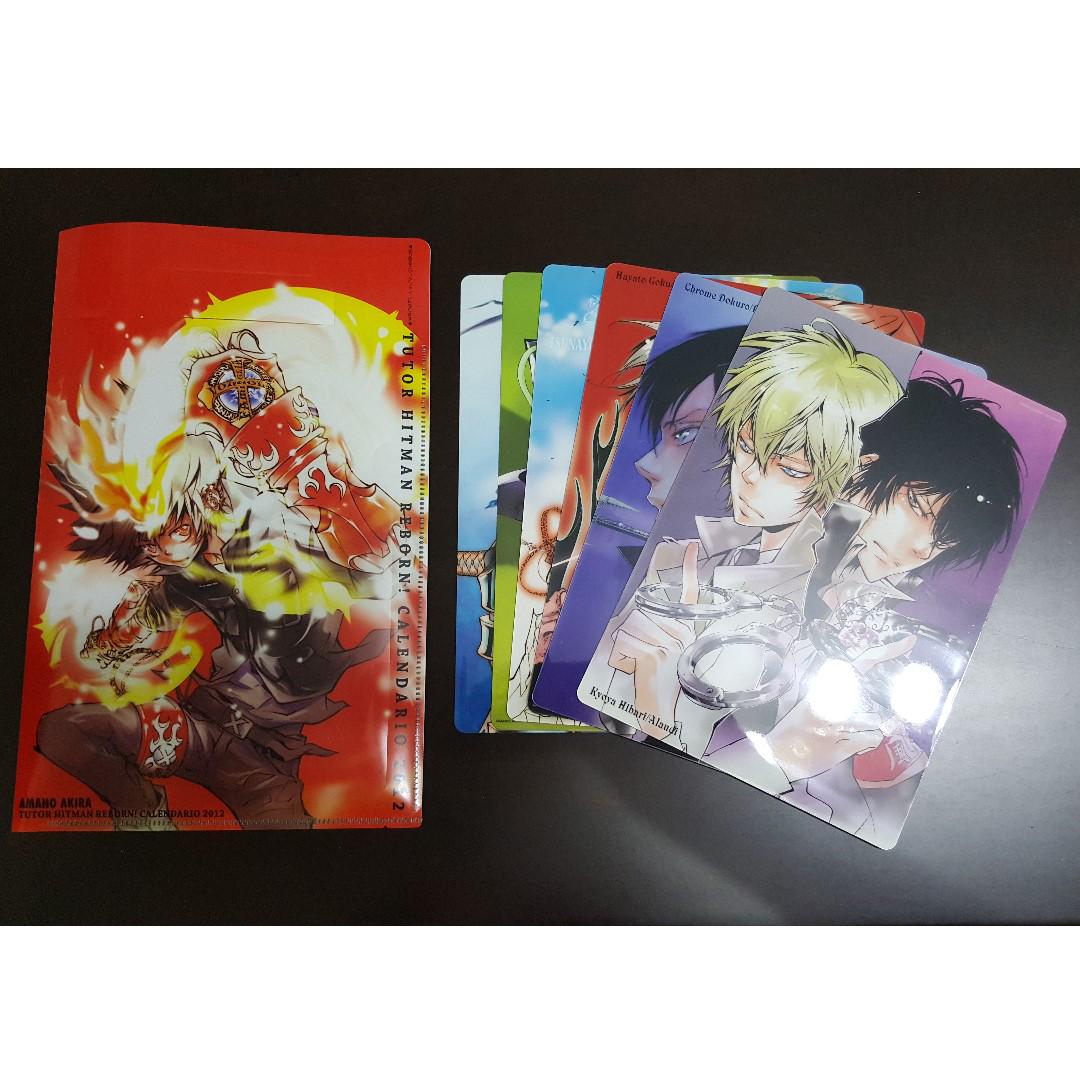Wallpaper Katekyo Hitman Reborn Shiny Cards Vintage Collectibles Stamps For Android Free