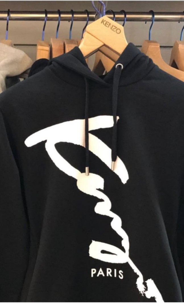 kenzo signature hoodie