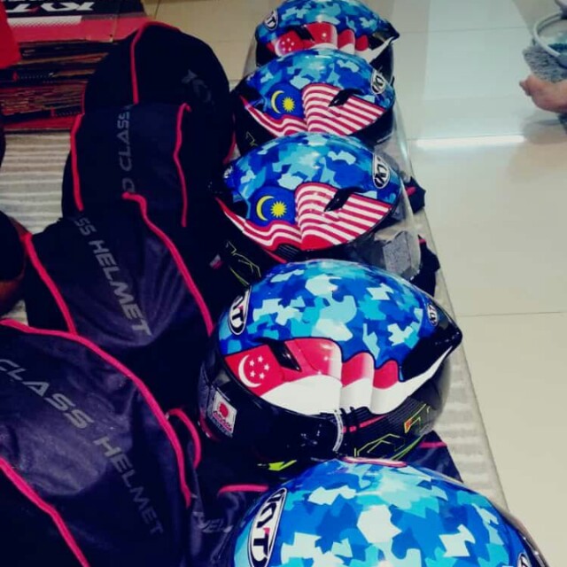 Kyt Helmet New Design Venom Singapore Malaysia One Heart Special Offer Limited Motorbikes Motorbike Apparel On Carousell