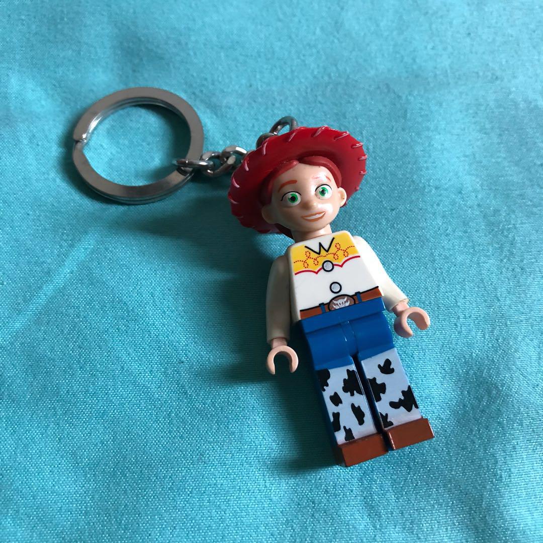 LEGO NEW TOY STORY Jessie Minifigure Keychain With Tag 