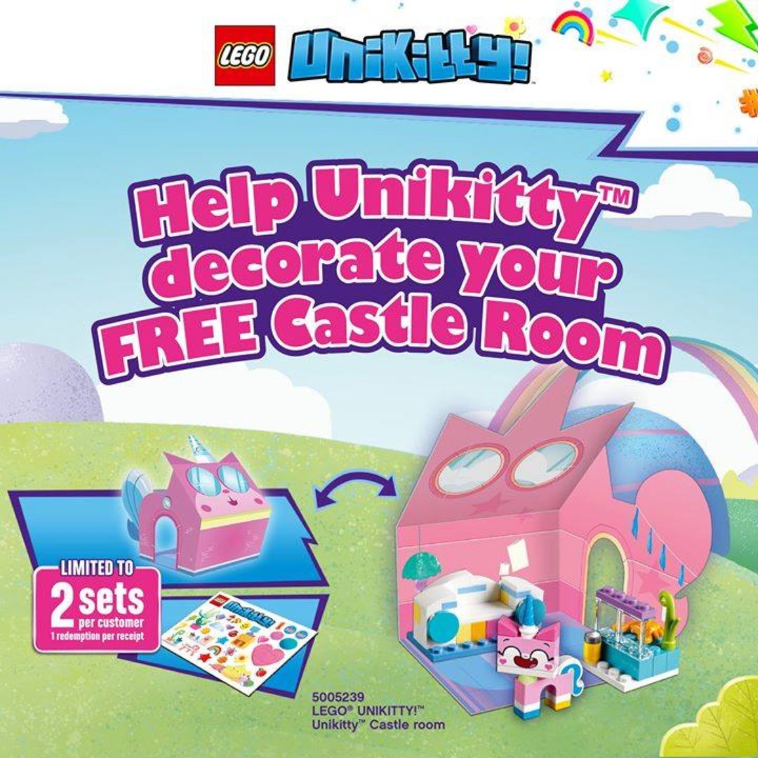 lego unikitty castle