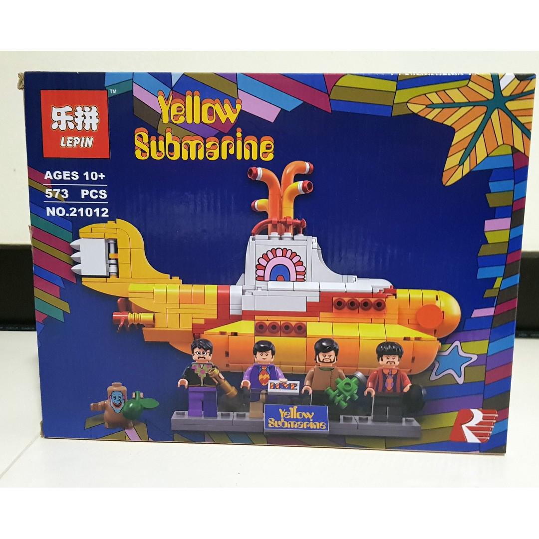 Lepin 21012 The Beatles Yellow Submarine Hobbies Toys Toys