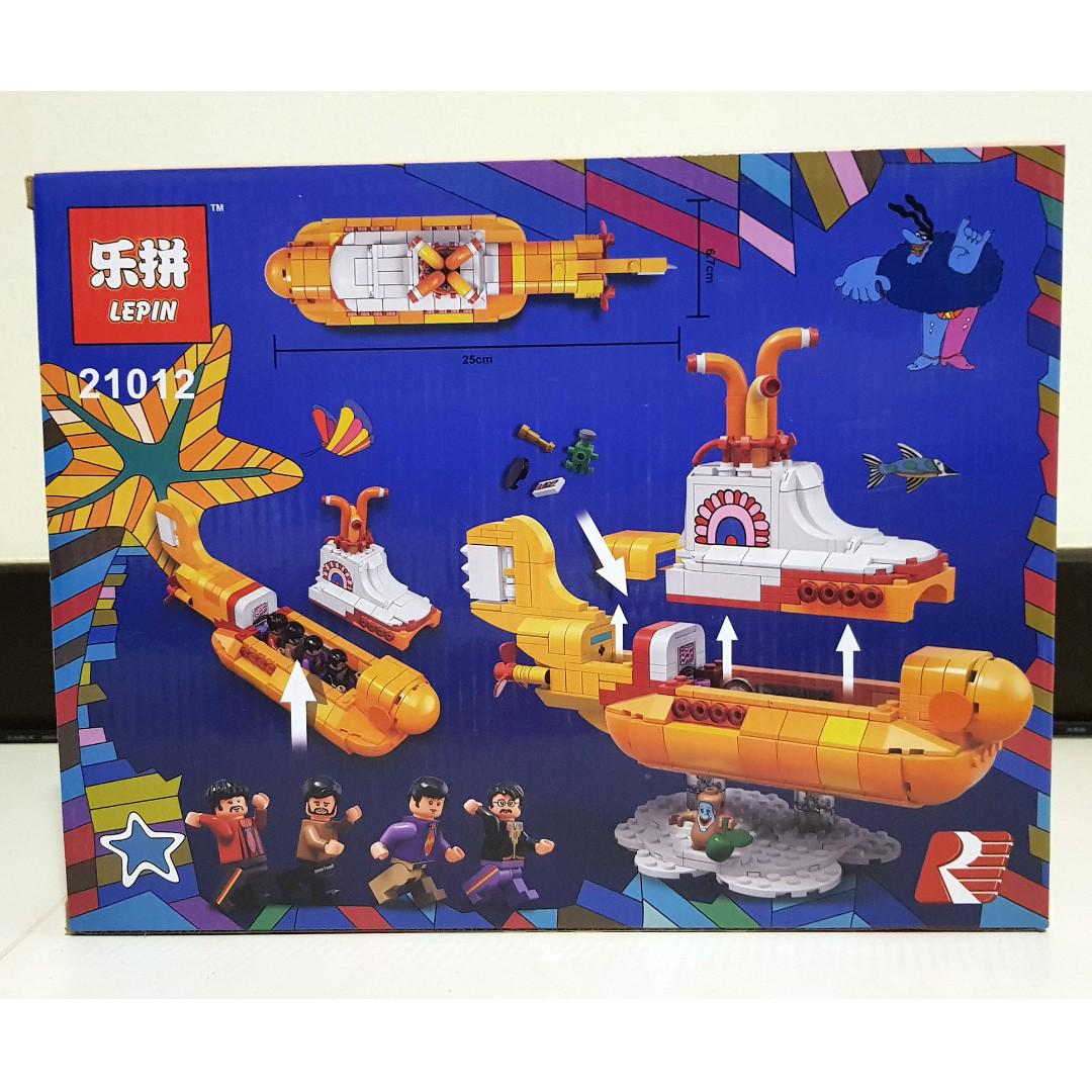 Yellow submarine lepin outlet