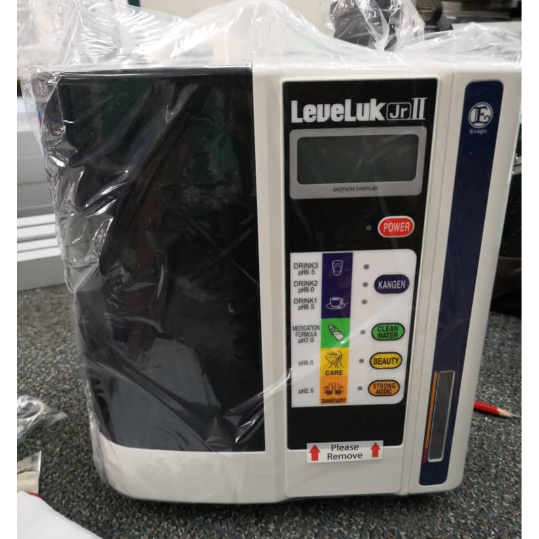 Leveluk JR2 Kangen Water Machine, TV & Home Appliances, Kitchen
