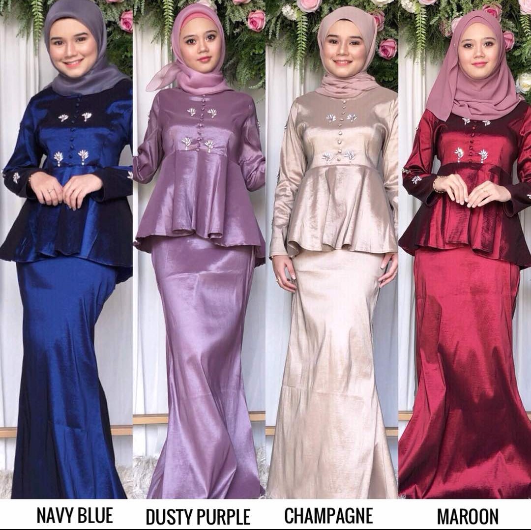 Satin peplum hotsell