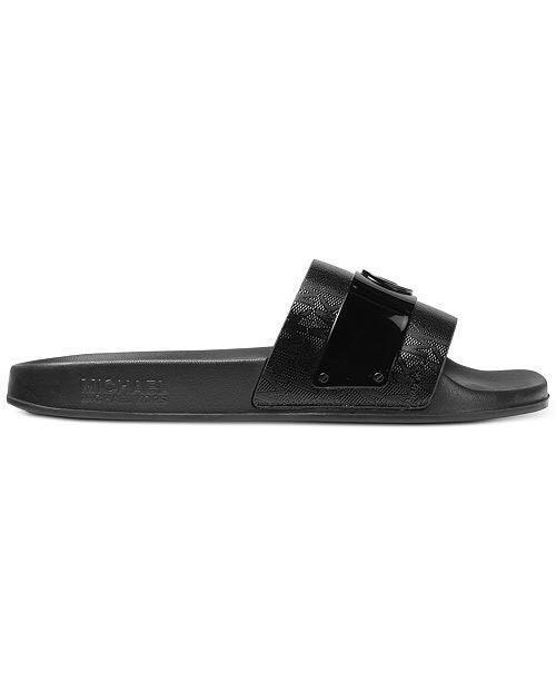 Michael kors jett slide sandals store