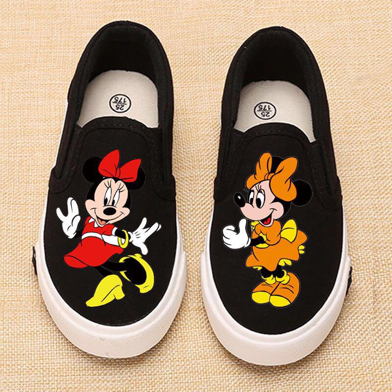 mickey canvas shoes