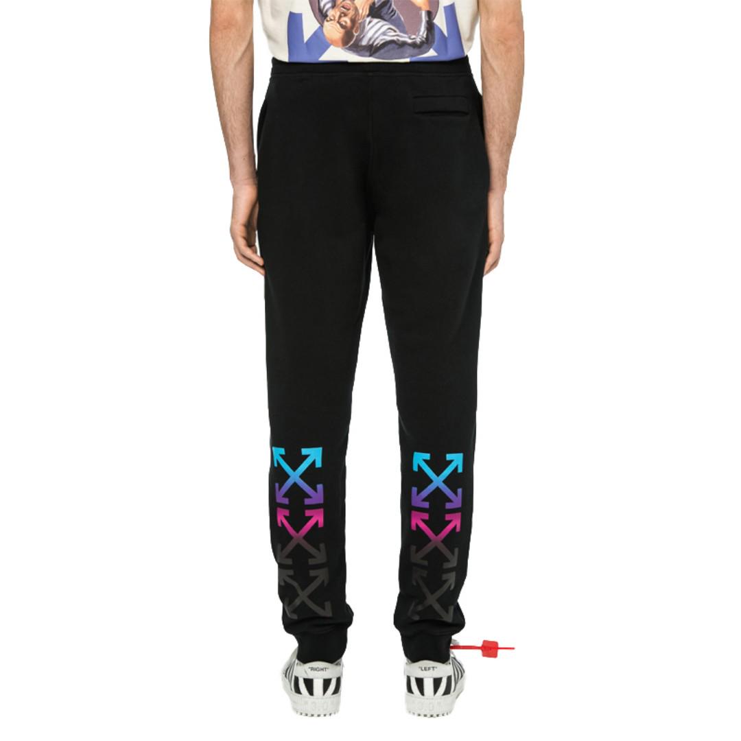 off white gradient joggers