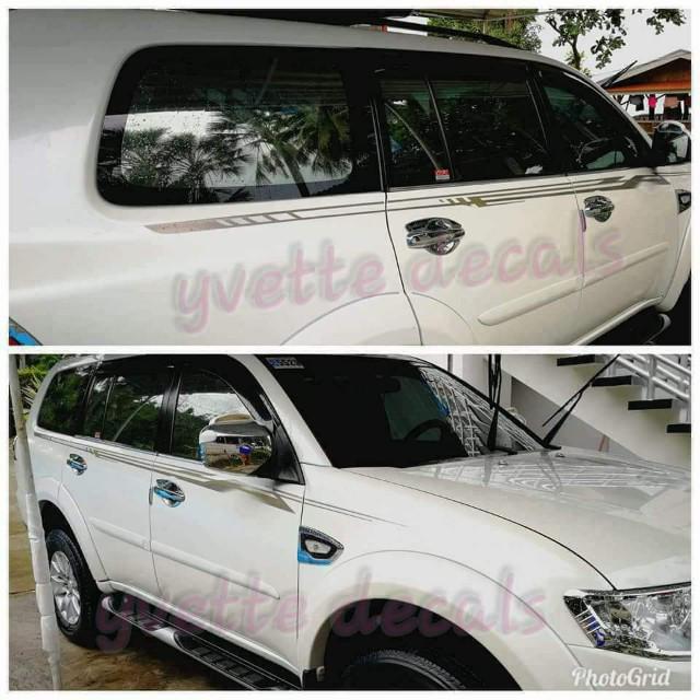 ORIGINAL 2nd generation Montero Sport sticker decals, Car Parts