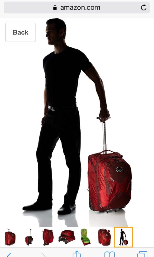 Osprey’s Ozone Convertible 50L/22" (detachable luggage, backpack, small