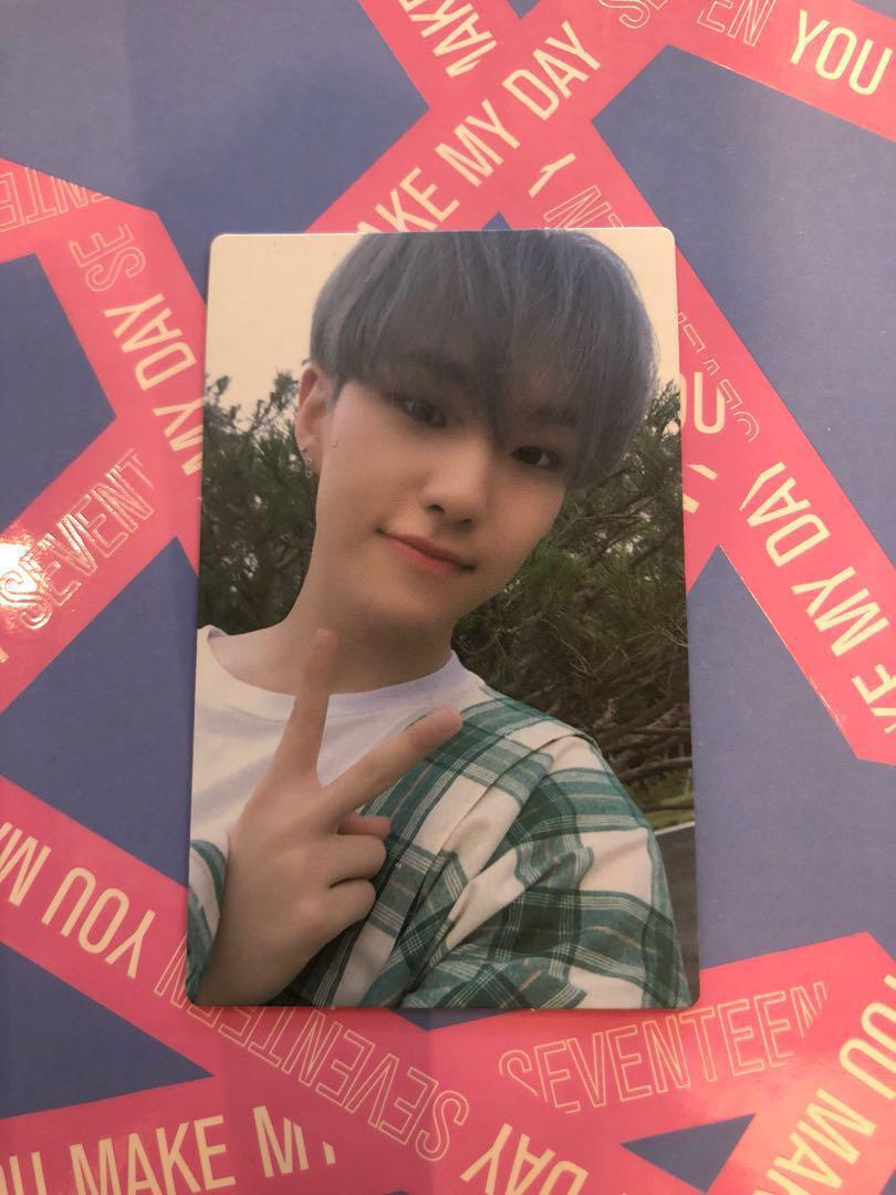 Pending Seventeen Hoshi You Make My Day Photocard Hobbies Toys Collectibles Memorabilia K Wave On Carousell