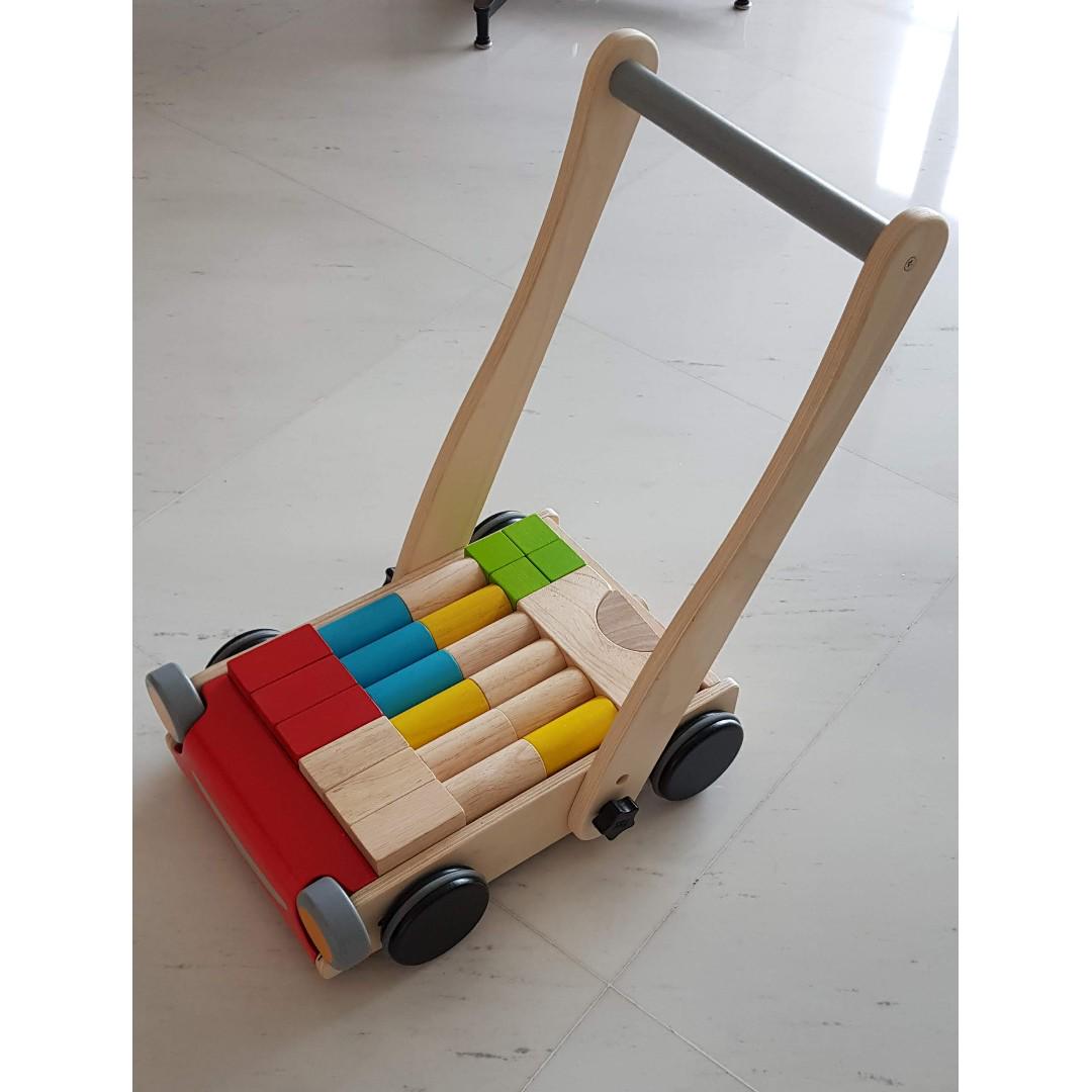 plan toys walker with blocks