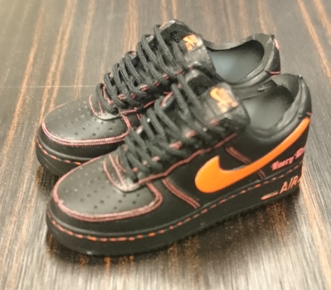 orange nike keychain