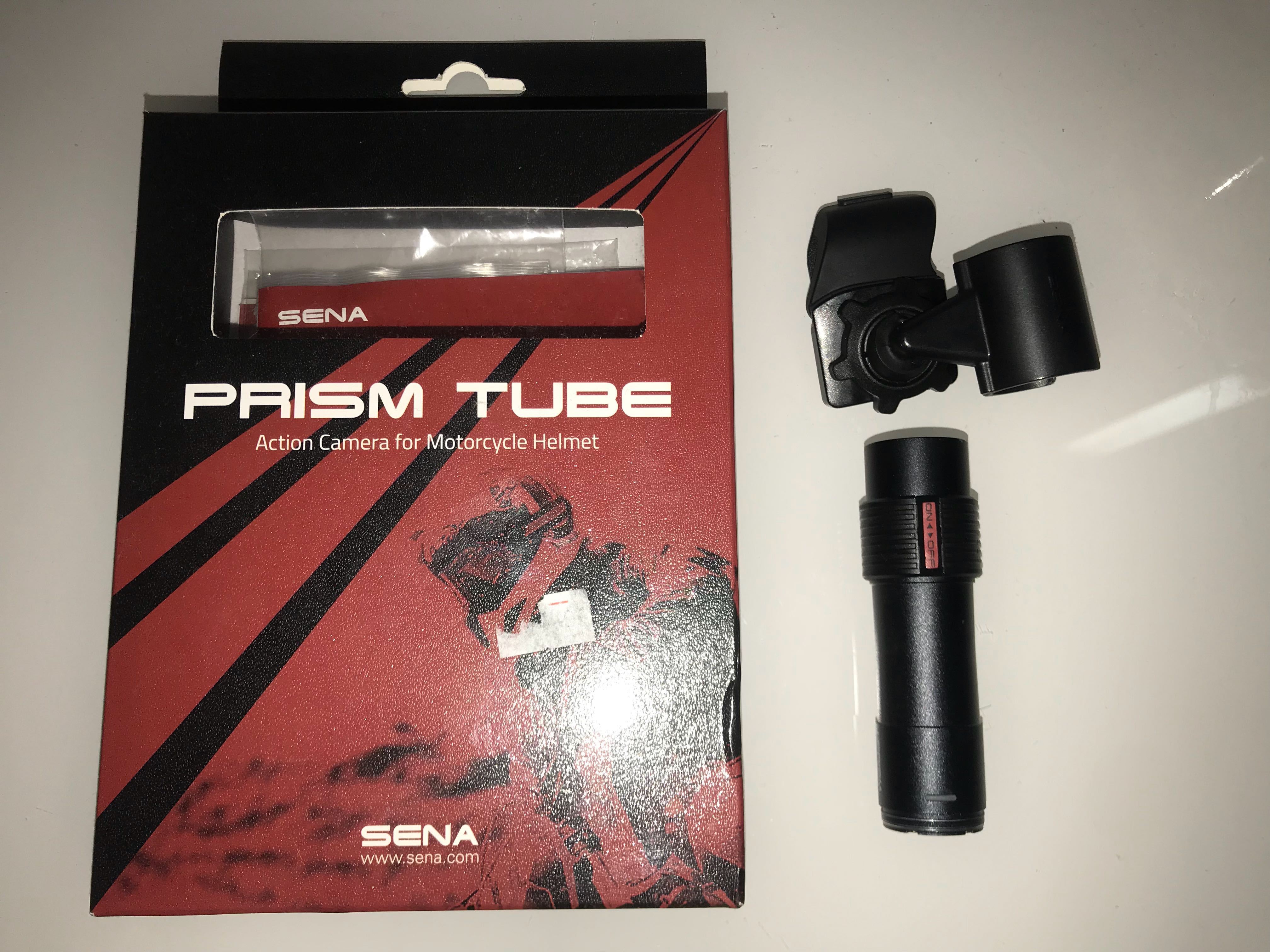Sena Prism Tube video Cam with helmet mount Motorcycles