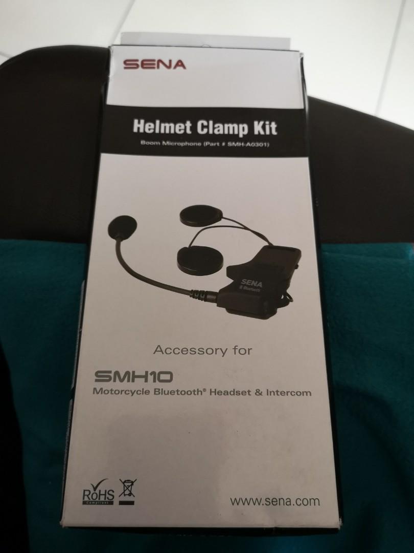 Sena Smh 10 Helmet Clamp Kit Motorcycles Motorcycle Accessories On Carousell